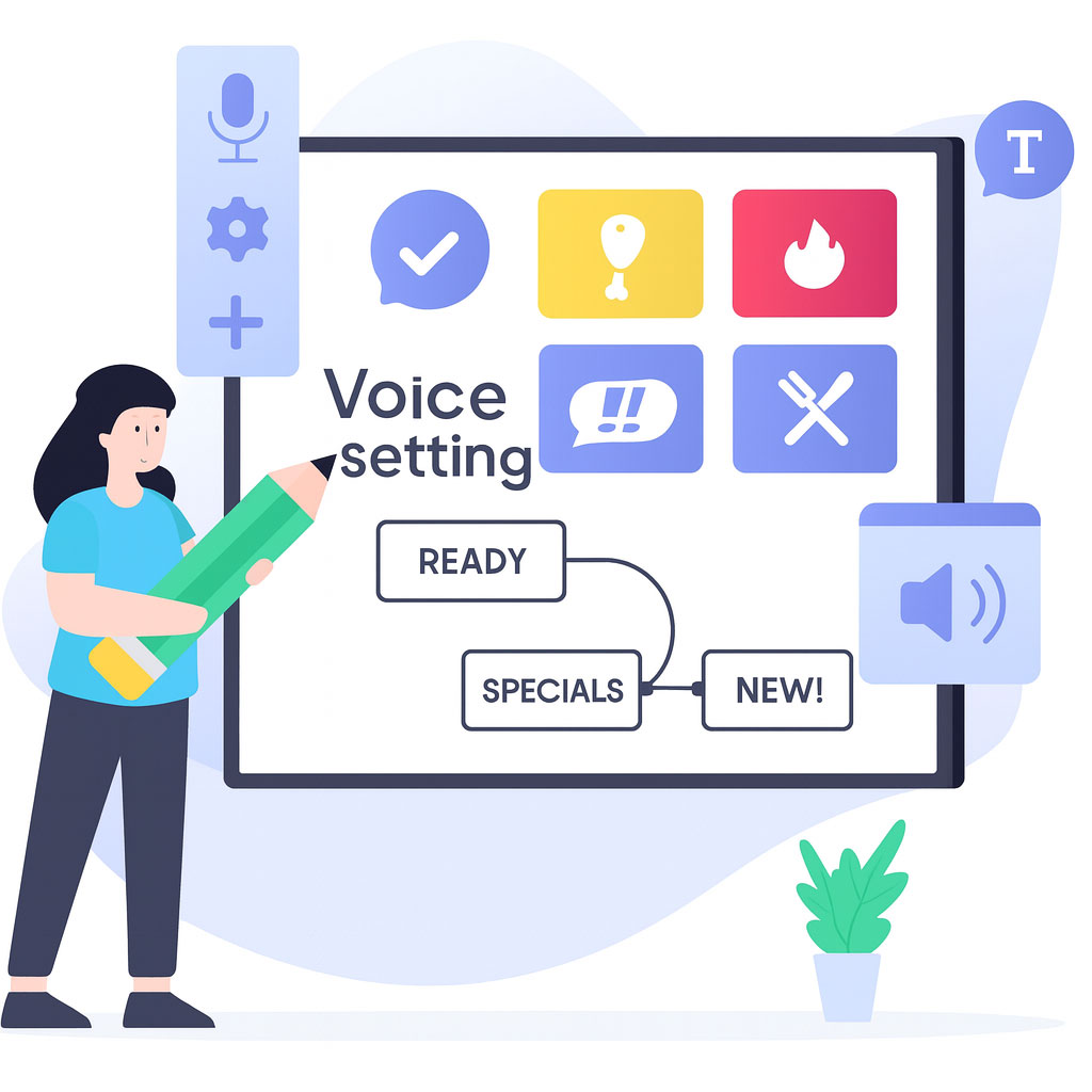 보이스 키오스크 관리 페이지